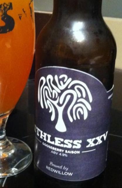 Faithless XXV - Gooseberry Saison 4.9%, RedWillow Brewery, England