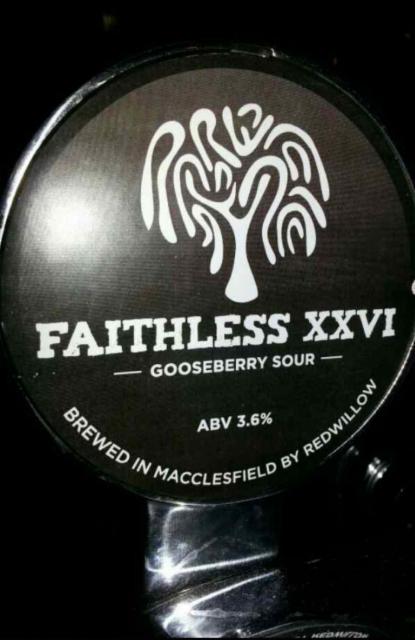 Faithless XXVI - Gooseberry Sour 3.6%, RedWillow Brewery, England