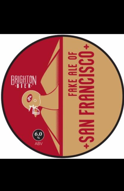 Fake Ale Of San Francisco 6.0%, Brighton Bier, England