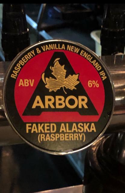 Faked Alaska (Raspberry) 6.0%, Arbor Ales, England
