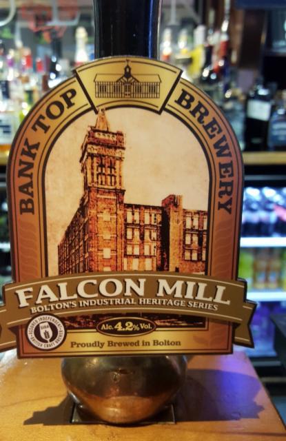 Falcon Mill 4.2%, Bank Top Brewery, England