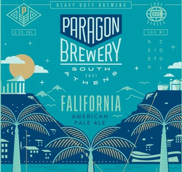 Falifornia 5.0%, Paragon Brewery & Taproom, Greece