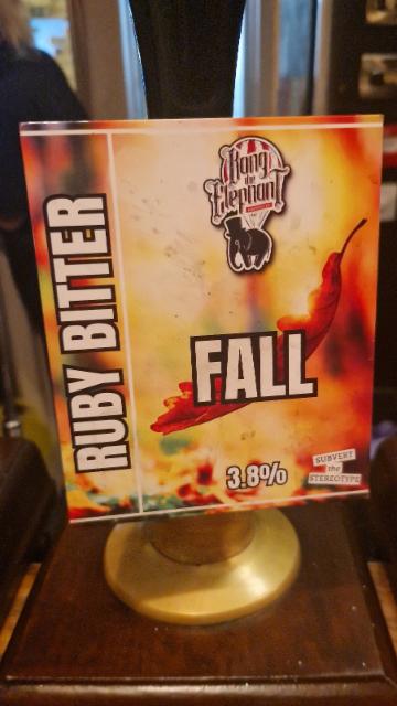Fall 3.8%, Bang The Elephant Brewing co, England