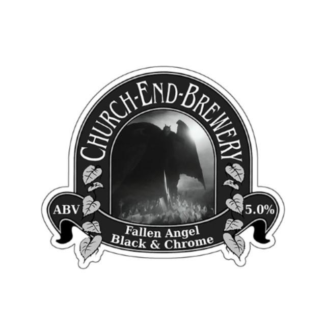 Fallen Angel Black & Chrome 5.0%, Church End Brewery, England