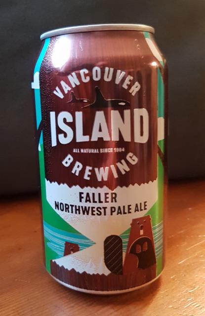 Faller Northwest Pale Ale 5.4%, Vancouver Island Brewery, Canada