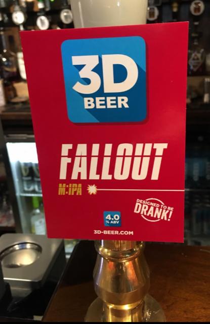 Fallout 4.0%, 3D Beer, England