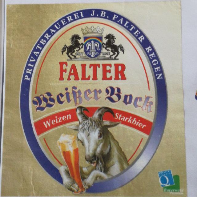 Falter Weißer Bock 6.5%, Privatbrauerei J.B. Falter Regen KG, Germany