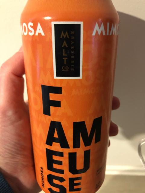 Fameuse mimosa 3.5%, Brasserie MaltCo, Canada