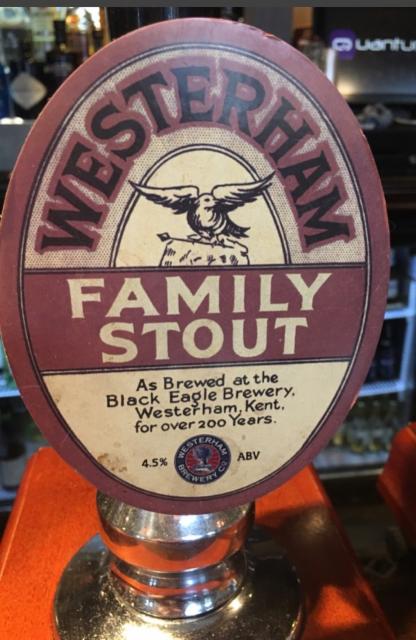 Family Stout 4.5%, Westerham Brewery Co, England