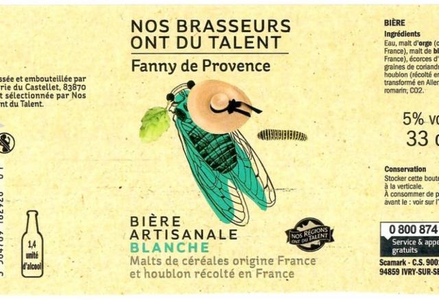 Fanny De Provence 5.0%, Brasserie Du Castellet (Fada), France