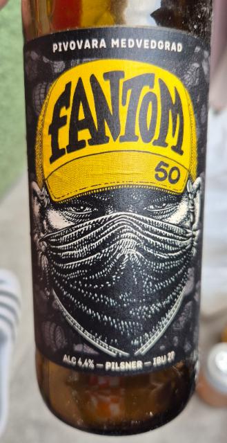 Fantom 50 4.4%, The Medvedgrad Brewery / Pivovara Medvedgrad, Croatia