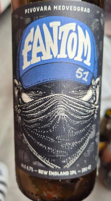 Fantom 51, The Medvedgrad Brewery / Pivovara Medvedgrad