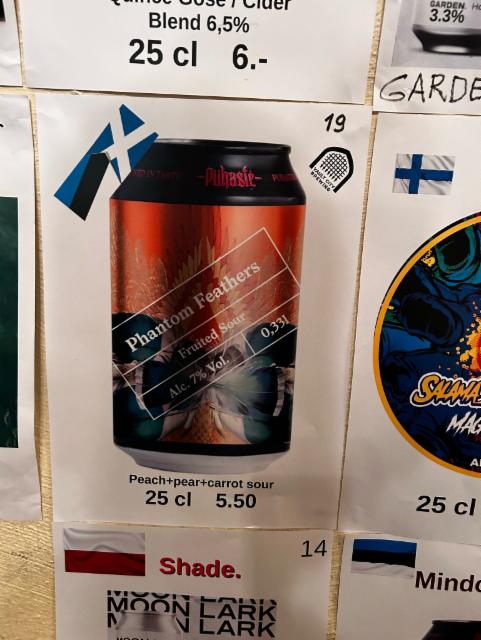 Fantom Feathers 7.0%, Pühaste, Estonia