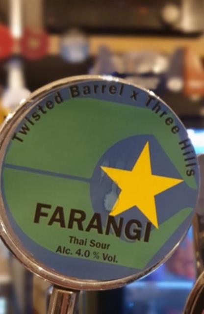 Farangi 4.0%, Twisted Barrel Ale Limited, England