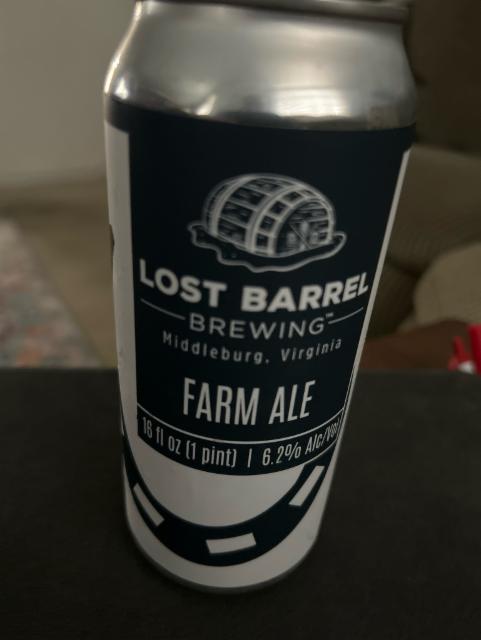 Farm Ale, Lost Barrel Brewing
