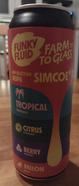 Farm to Glass '25: Simcoe 6.5%, Funky Fluid, Poland