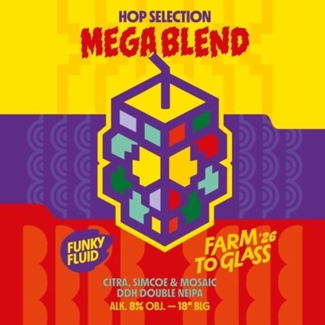 farm to glass '26: hop selection mega blend 8.0%, Funky Fluid, Poland