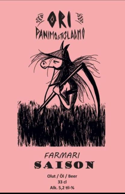 Farmari Saison 5.2%, Ori Panimo & Tislaamo, Finland