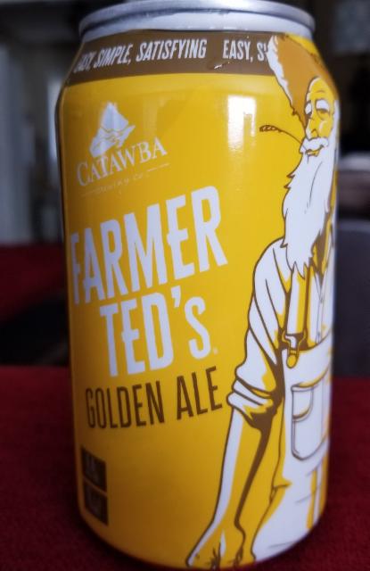 Farmer Ted's Golden Ale 6.0%, Catawba Brewing Company, United States