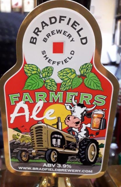 Farmers Ale 3.9%, Bradfield Brewer, England