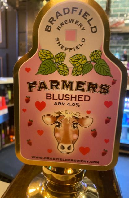 Farmers Blushed 4.0%, Bradfield Brewer, England
