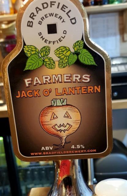 Farmers Jack O'Lantern 4.5%, Bradfield Brewer, England