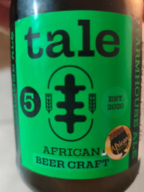 farmhouse ale 5.0%, Tale brewery, Ghana