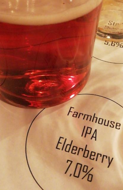 Farmhouse ipa elderberry 7.0%, Stadin Panimo, Finland
