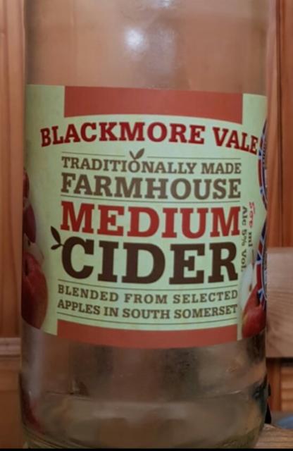 Traditional Farmhouse Medium Cider 5.5%, Blackmore Vale, England