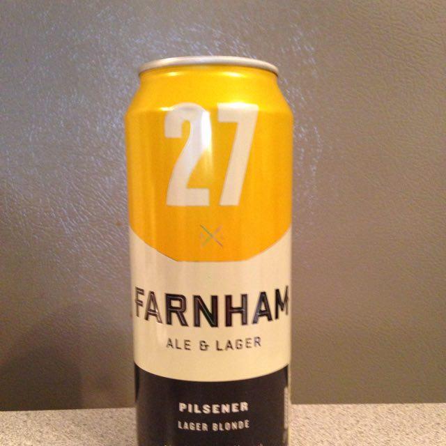 Farnham 27 4.8%, Farnham Ale & Lager, Canada