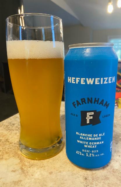 Farnham 12 Hefeweizen 5.2%, Farnham Ale & Lager, Canada