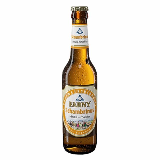 Farny Schambrinus 5.3%, Edelweissbrauerei Farny, Germany
