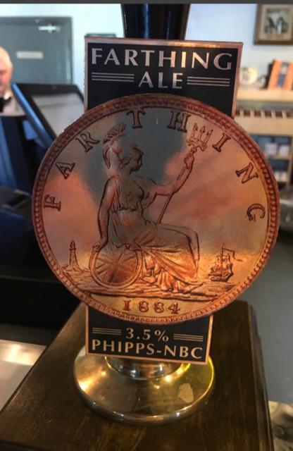 Farthing Ale 3.5%, Phipps Northampton Brewery Company, England