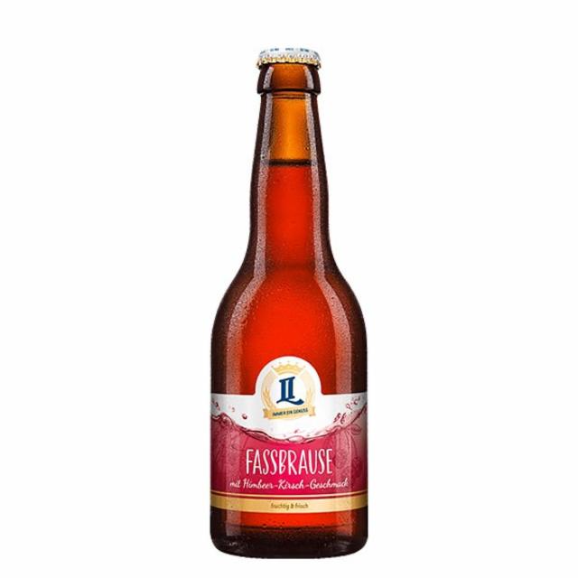 Fassbrause mit Himbeer-Kirsch-Geschmack 0.0%, Landskron Brauerei, Germany