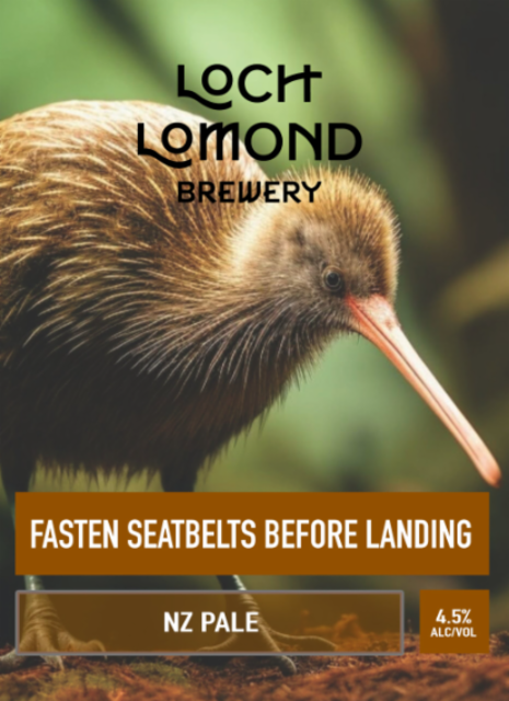 Fasten Seatbelts For Landing 4.7%, Loch Lomond Brewery, Scotland