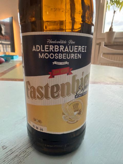 Fastenbier Export, Adlerbrauerei Moosbeuren