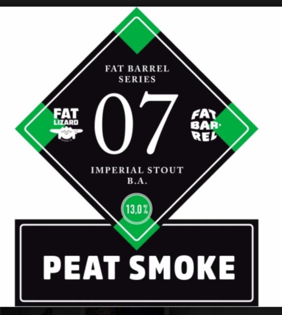 Fat Barrel Series 07: Peat Smoke 13.0%, Fat Lizard Brewing Co., Finland