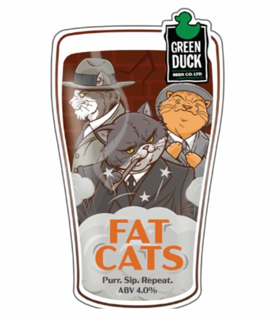 Fat Cats 4.0%, Green Duck Beer Co., England