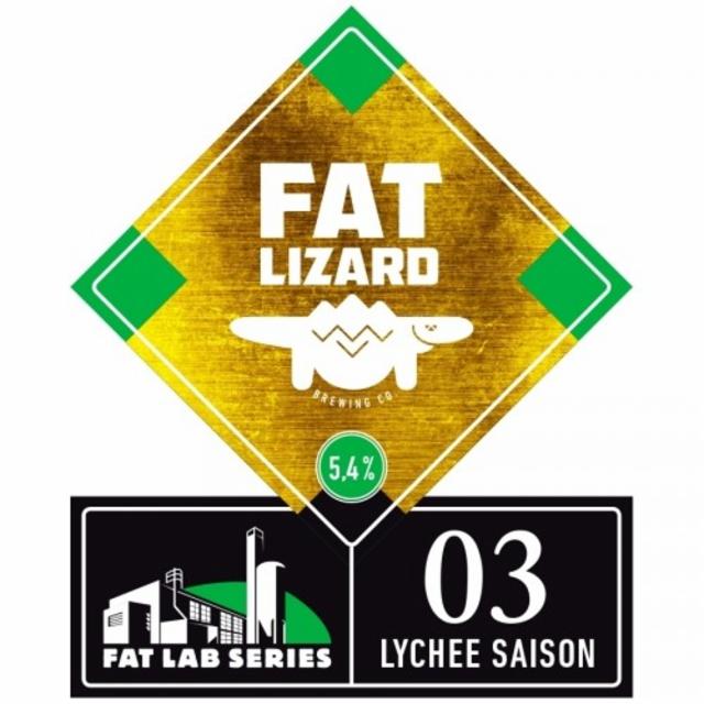 Fat Lab 03: Lychee Saison 5.4%, Fat Lizard Brewing Co., Finland