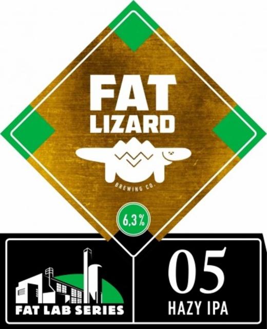 Fat Lab 05: Hazy IPA 7.0%, Fat Lizard Brewing Co., Finland