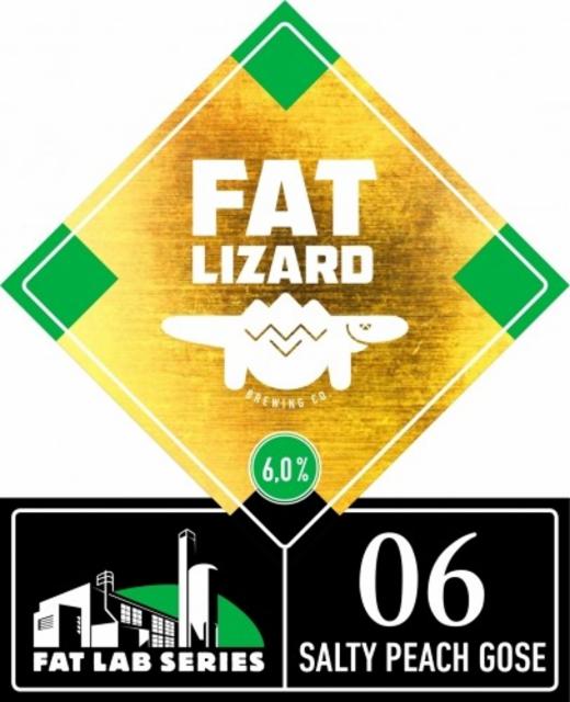 Fat Lab 06: Salty Peach Gose 4.3%, Fat Lizard Brewing Co., Finland
