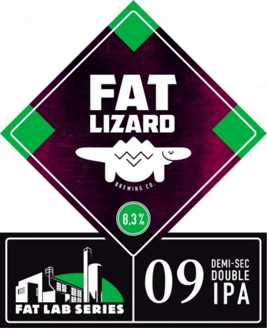 Fat Lab 09: Demi-Sec Double IPA 8.3%, Fat Lizard Brewing Co., Finland