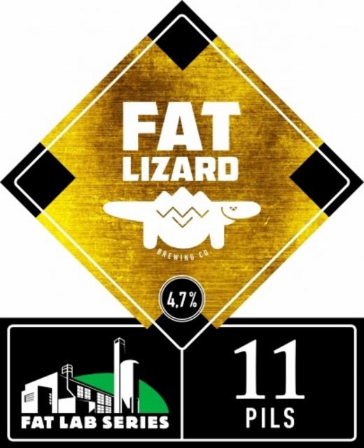 Fat Lab 11: Pils 4.7%, Fat Lizard Brewing Co., Finland