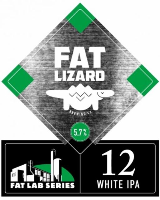 Fat Lab 12: White IPA 5.7%, Fat Lizard Brewing Co., Finland