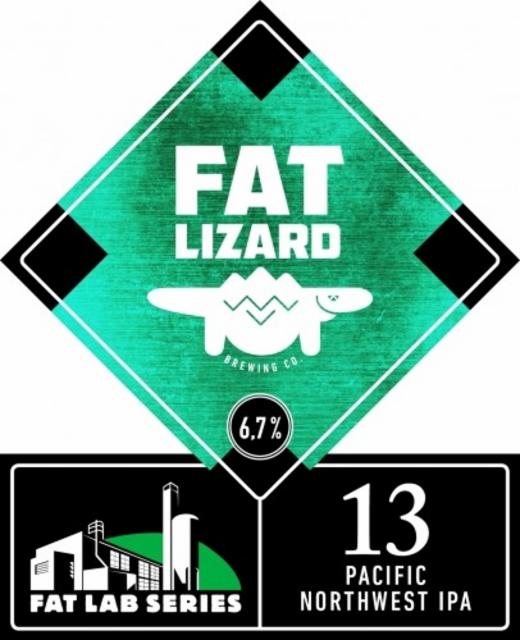 Fat Lab 13: Pacific Northwest IPA 6.7%, Fat Lizard Brewing Co., Finland