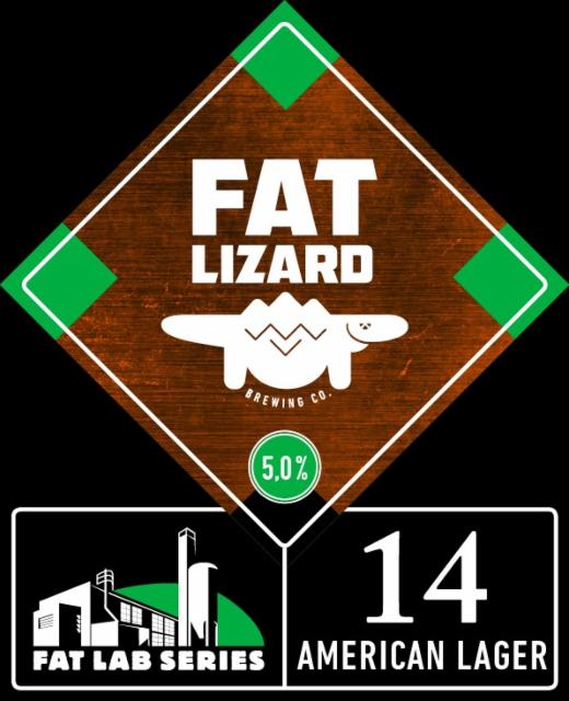 Fat Lab 14: American Lager 5.0%, Fat Lizard Brewing Co., Finland