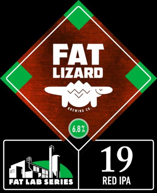 Fat Lab 19: Red IPA 6.8%, Fat Lizard Brewing Co., Finland