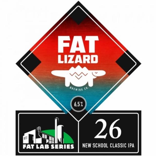 Fat Lab 26: New School Classic IPA 6.5%, Fat Lizard Brewing Co., Finland