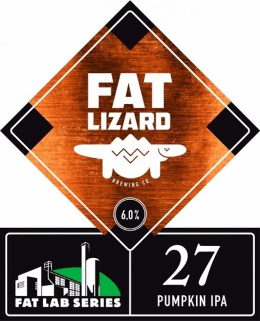 Fat Lab 27: Pumpkin IPA 6.0%, Fat Lizard Brewing Co., Finland