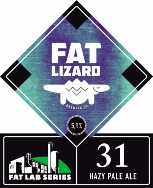 Fat Lab 31: Hazy Pale Ale 5.1%, Fat Lizard Brewing Co., Finland